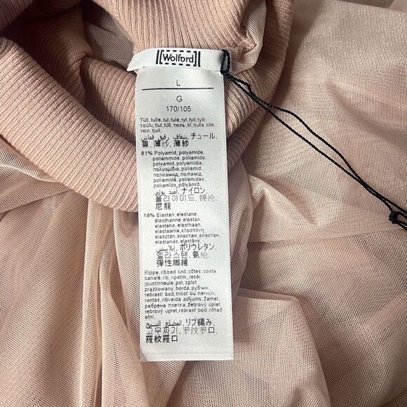 NWT Wolford Tony Pullover Turtleneck Top L - Picture 8 of 15